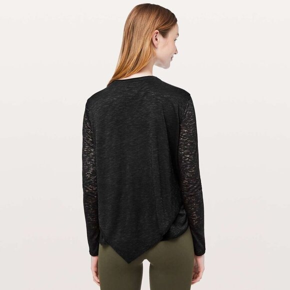 LULULEMON Sweetest Day Long Sleeve *Burnout No Size Tag Check Measurements - Picture 1 of 11